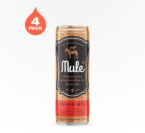 Mule 2.0 Moscow Mule 4 Cans (12oz)