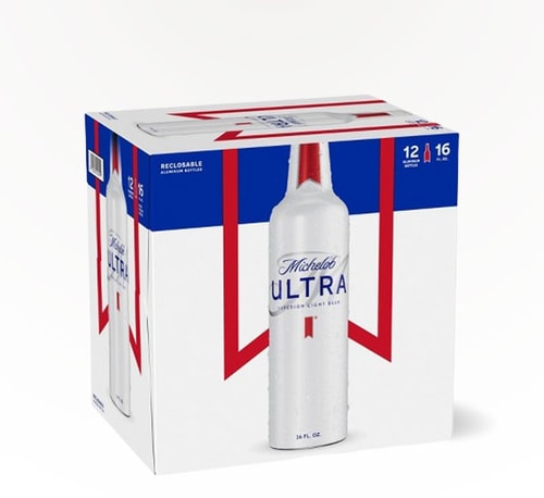 Michelob Ultra Light Lager 12 Cans (16oz)