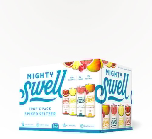 Mighty Swell Tropic Variety Pack Spiked Seltzer 12 Cans (12oz)