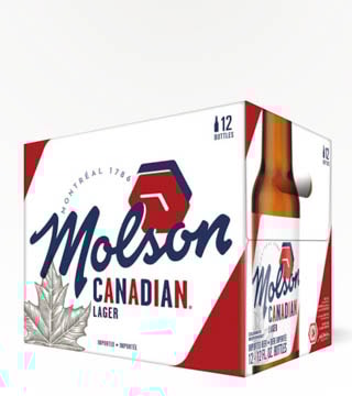 Molson Brewing Canadian Lager 12 Bottles (12oz)