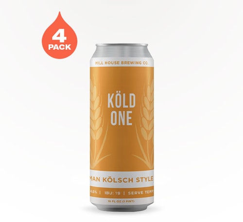 Mill House Brewing Köld One Kölsch 4 Pack (16oz)
