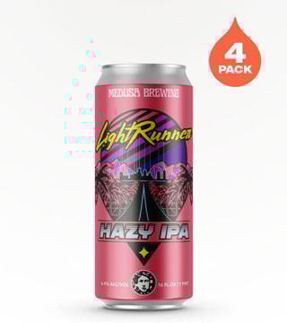 Medusa Brewing Light Runner IPA 4 Cans 16 oz