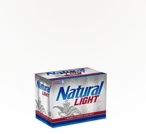 Natural Light Light Lager 30 Cans (12oz)