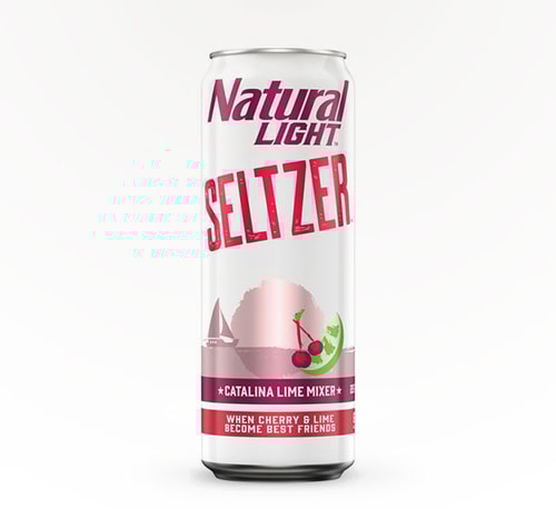 Natural Light Seltzer Catalina Lime Mixer 25oz (Can)