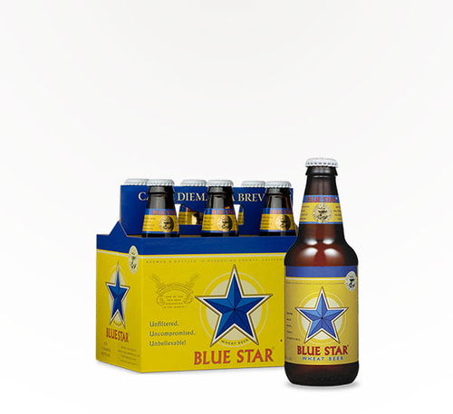 North Coast Brewing Blue Star Wheat Beer 6 Bottles (12oz)