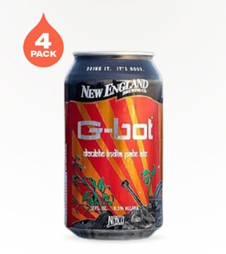 New England Brewing G-Bot Double IPA 4 Cans (12oz)