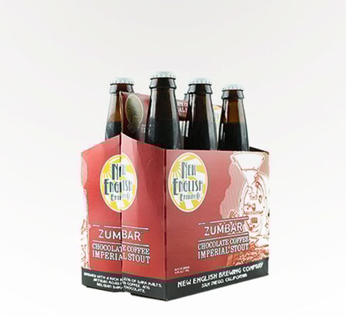 New English Zumbar Chocolate Coffee Imperial Stout 6 Bottles 12oz