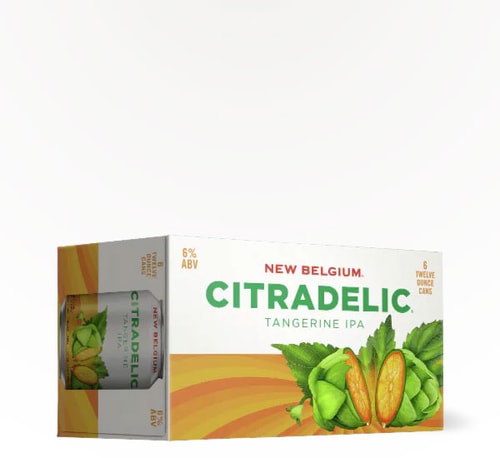 New Belgium Brewing Citradelic Tangerine IPA 6 Cans 12oz