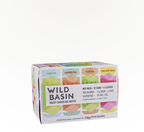 Oskar Blues Brewery Wild Basin Boozy Sparkling Water Variety Pack 12 Cans (12oz)