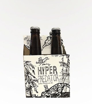 Off Color Brewing Hyper Predator Farmhouse Coffee Ale 4 Bottles (12oz)