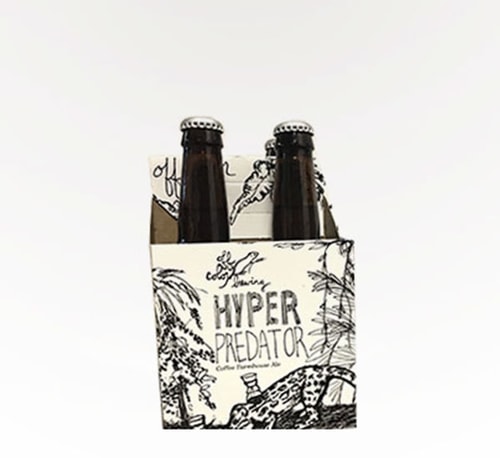 Off Color Brewing Hyper Predator Farmhouse Coffee Ale 4 Bottles (12oz)
