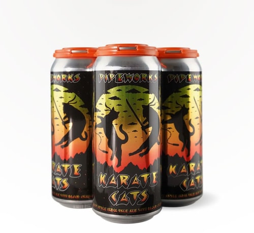 Pipeworks Brewing Karate Cats IPA 4 Pack (16oz)