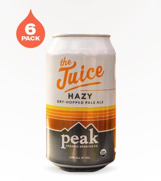 Peak Organic Brewing The Juice Hazy Pale Ale 6 Cans (12oz)