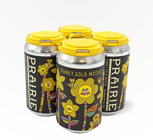 Prairie Artisan Ales Funky Gold Mosaic Sour Ale 4 Cans (12oz)