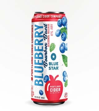 Portland Cider Blueberry Bourbon Basil Hard Cider 19.2 oz Can