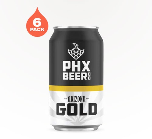 PHX Beer Arizona Gold Ale 6 Cans (12oz)