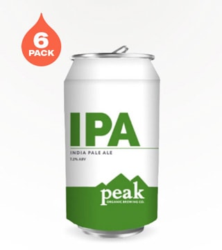 Peak Organic Brewing IPA 6 Cans (12oz)
