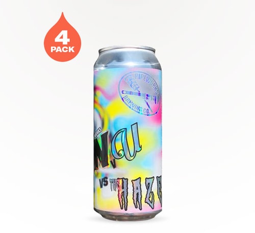 Pipeworks Brewing NVU Vs The Haze Double IPA 4 Pack (16oz)