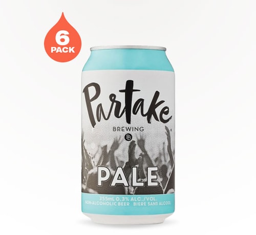 Partake Brewing Non-Alcoholic Pale Ale 6 Cans (12oz)