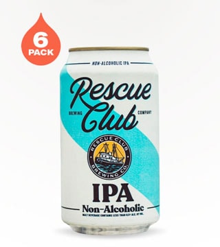 Rescue Club Brewing Non-Alcoholic IPA 6 Cans (12oz)
