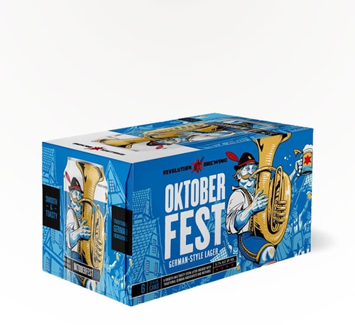 Revolution Brewing Oktoberfest Lager 6 Cans (12oz)