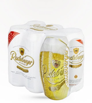 Radeberger Pilsner Bohemian Pilsner 6 Cans 16.9 oz