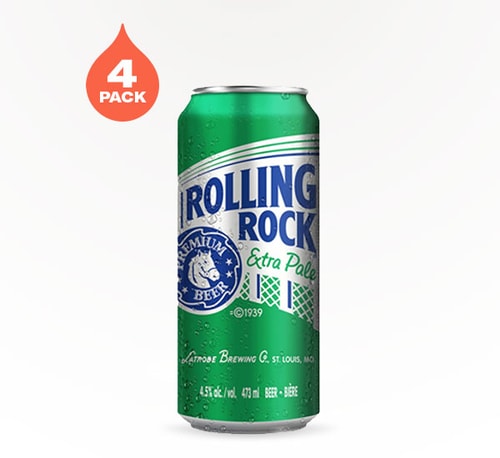 Rolling Rock Extra Pale 4 Pack (16oz)