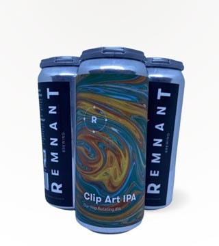 Remnant Brewing Clip Art IPA 4 Cans 16 oz