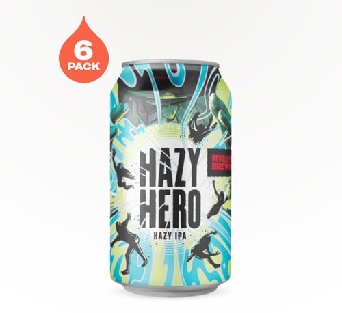 Revolution Brewing Hazy Hero IPA 6 Cans (12oz)