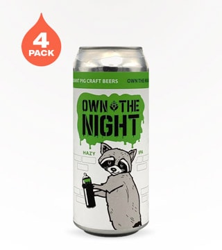 Radiant Pig Craft Beers Own the Night IPA 4 Cans 16 oz