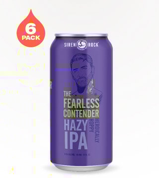 Siren Rock Brewing Fearless Contender Hazy IPA 6 Cans 12oz