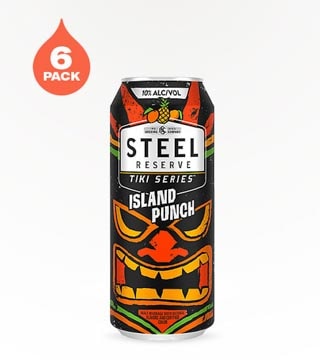 Steel Reserve Tiki Series Island Punch 6 Cans 16 oz