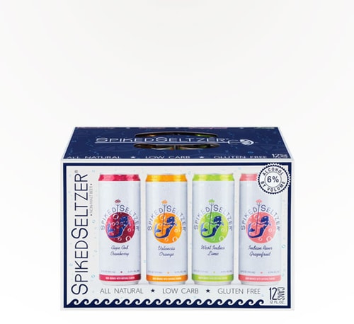 Spiked Seltzer Variety Pack 12 Cans (12oz)