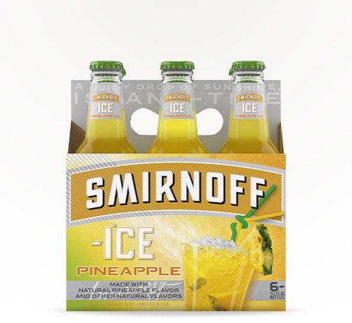 Smirnoff Ice Pineapple 6 Bottles (11.2oz)