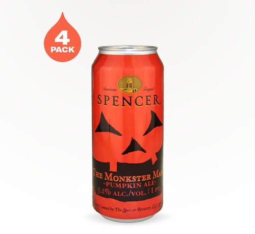 Spencer Brewery The Monkster Mash Pumpkin Ale 4 Pack (16oz)