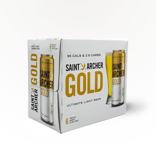 Saint Archer Brewing Gold Lager 6 Cans (12oz)