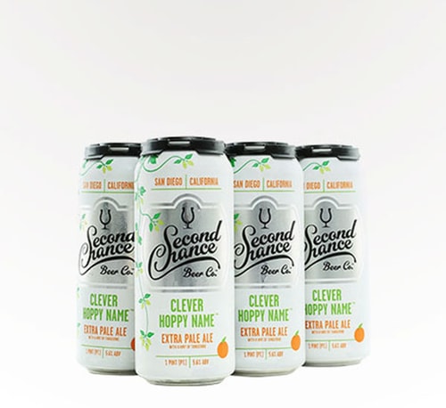 Second Chance Beer Clever Hoppy Name Extra Pale Ale 6 Cans (12oz)