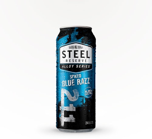 Steel Reserve Spiked Blue Razz 24oz (Can)