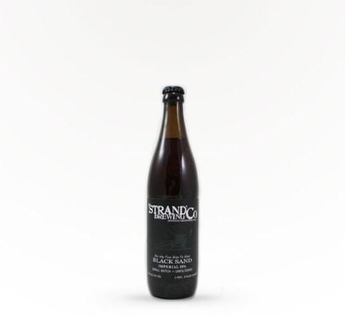 Strand Brewing Black Sand Imperial IPA Imperial IPA India Pale Ale 16.9oz (Bottle)