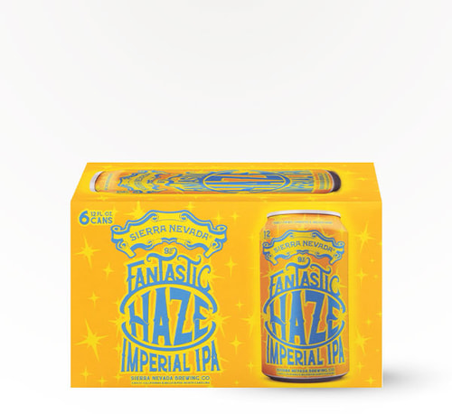 Sierra Nevada Fantastic Haze Double IPA 6 Cans (12oz)