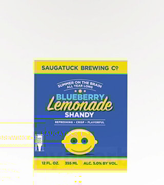 Saugatuck Blueberry Lemonade Shandy 6 Bottles