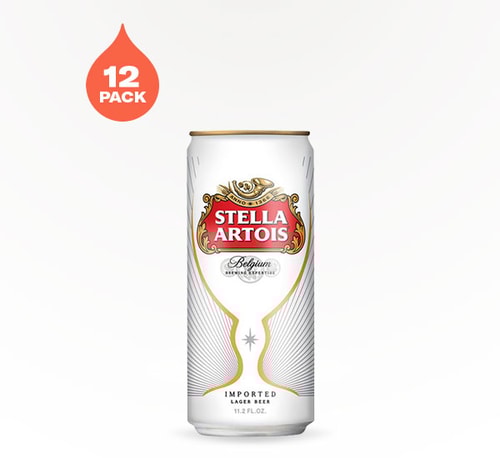 Stella Artois Belgian Lager 12 Cans (11.2oz)