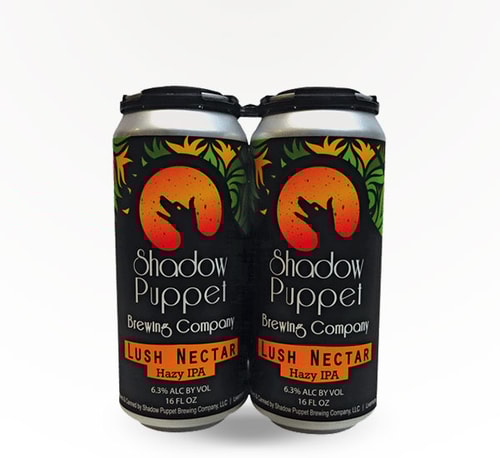 Shadow Puppet Brewing Lush Nectar Hazy IPA 4 Pack (16oz)