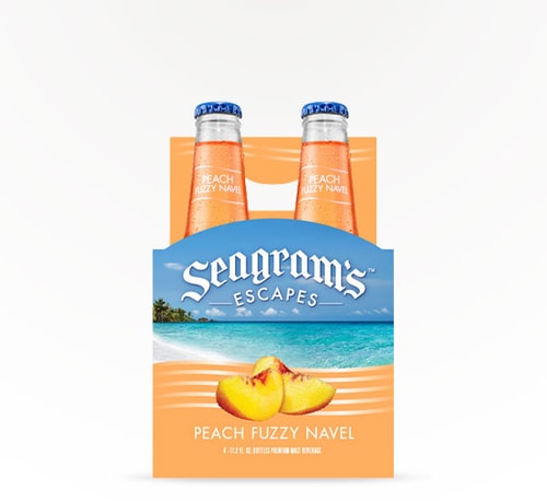 Seagram's Escapes Peach Fuzzy Navel 11.2oz (Bottle)