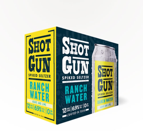 Shotgun Ranch Water Spiked Seltzer 6 Cans (12oz)
