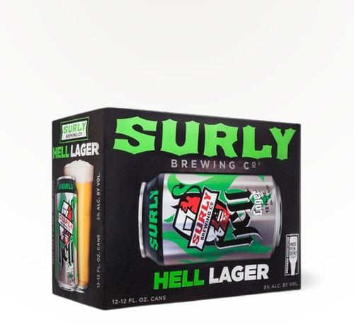 Surly Brewing Hell Lager 12 Cans (12oz)
