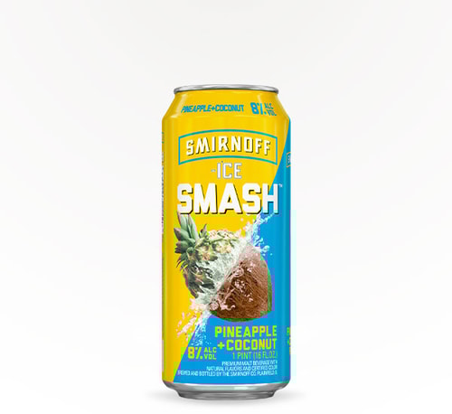 Smirnoff Smash Pineapple and Coconut 16oz (Can)