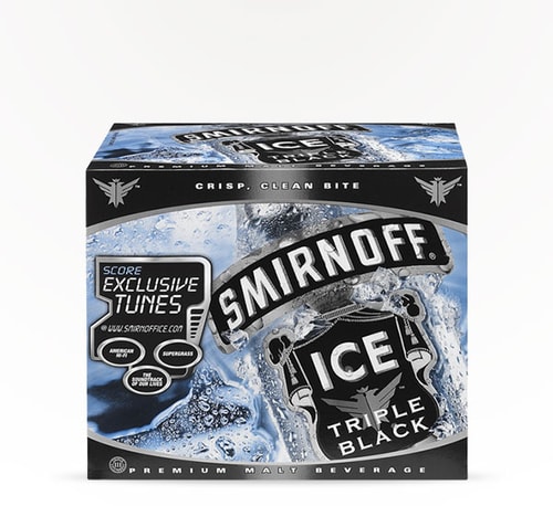 Smirnoff Ice Triple Black 6 Bottles (11.2oz)