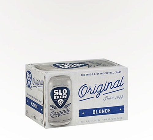 SLO Brew Original Blonde Ale 6 Cans 12oz