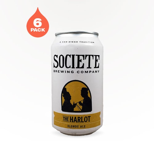 Societe Brewing The Harlot Blonde Ale 6 Cans (12oz)
